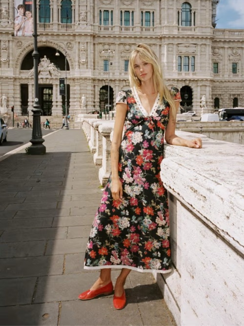 Christy Dawn The Cordelia Dress in Cosmos Floral XS NWT